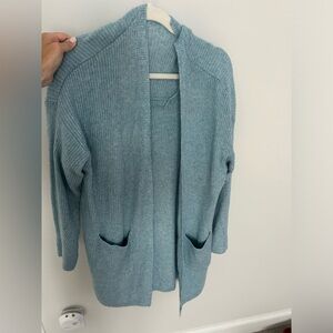 Light blue long cardigan